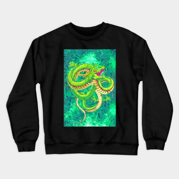 Dragon God Crewneck Sweatshirt by ZuleYang22